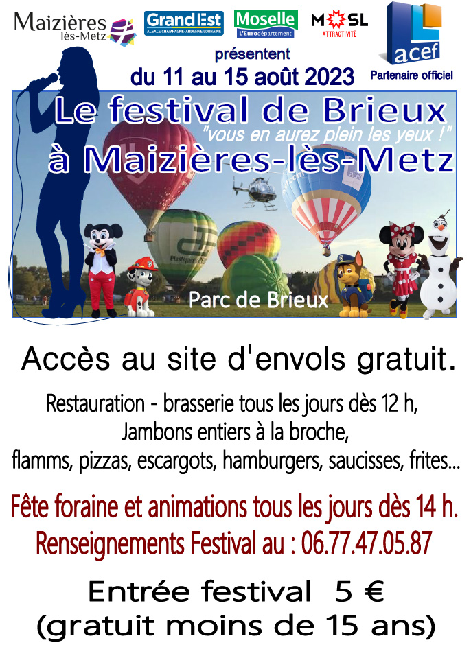 Programme festival de brieux 2023 icare